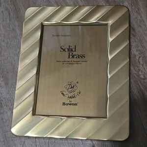 Solid Brass Photo Frame